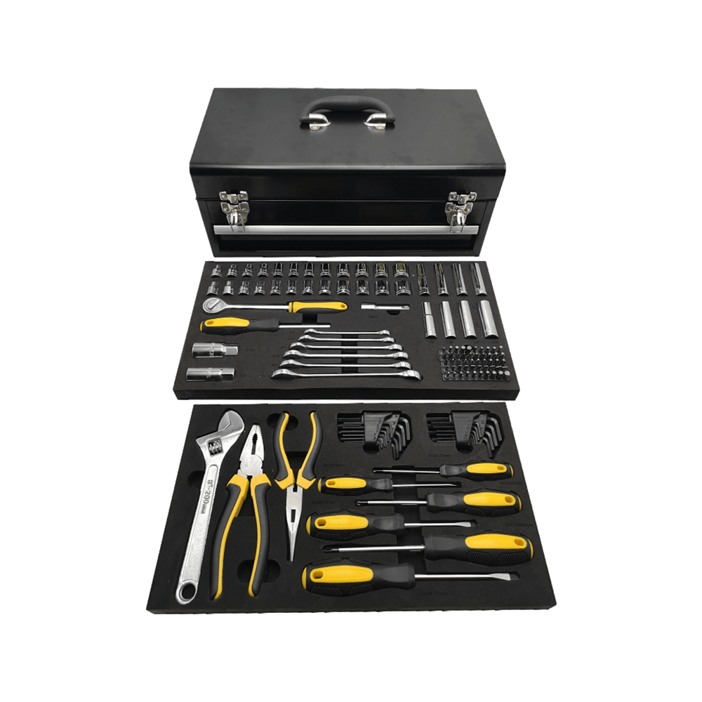 124PTA-HT Juego de herramientas Dr. de 124 piezas de 3/8